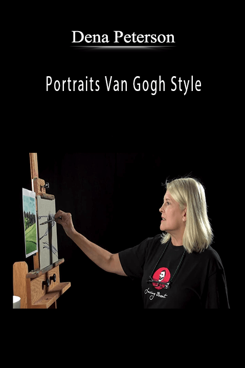 Dena Peterson Portraits Van Gogh Style.